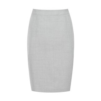 Grey Midi Skirt
