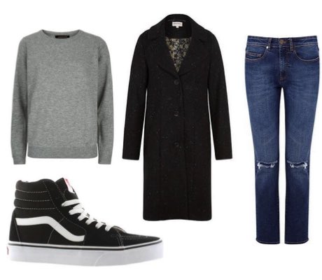 what to wear with high top vans