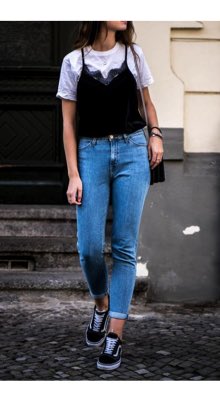 old skool vans outfit