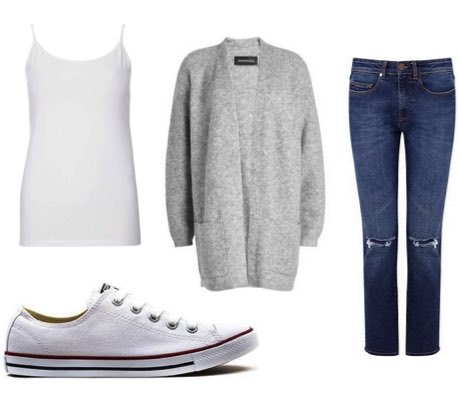 white converse jeans