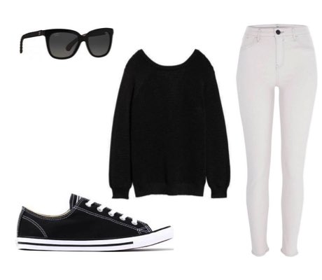 black converse with black jeans