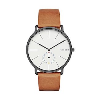 Men's Brown Skagen Watch
