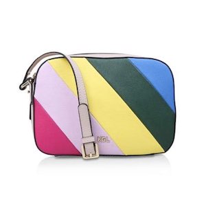 Kurt Geiger Striped Leather Handbag