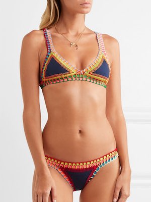 KIINI Tasmin Crochet Bikini