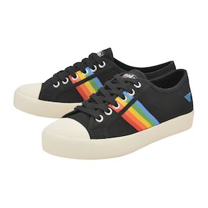 gola coaster rainbow trainers