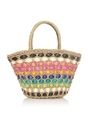 Therapy Rainbow Straw Bag