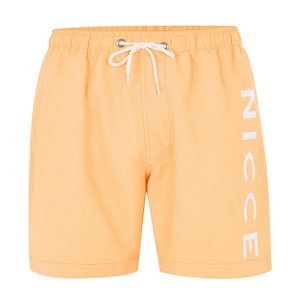 NICCE Yellow Sporty Swim Shorts