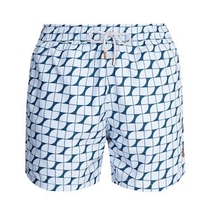Retromarine Tile Print Swim Shorts