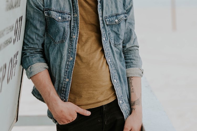 denim shirt combo