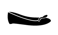 Women's Ballet Pumps Icon