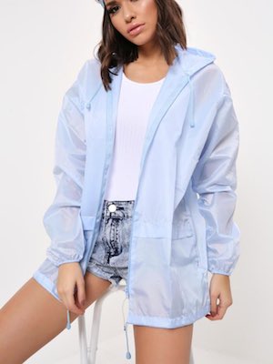 I Saw It First Festival Rain Mac