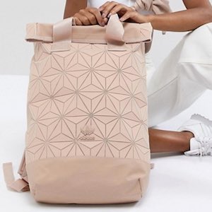 Women's Adidas Pink Geometric Backpack