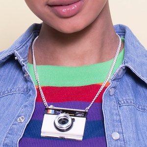 Tatty Devine Camera Necklace