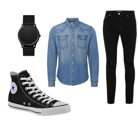 outfit converse men