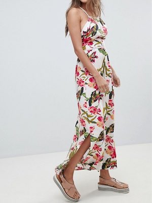 PrettyLittleThing Floral Maxi Dress