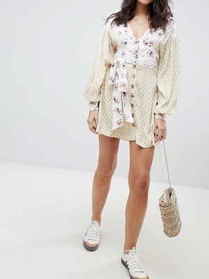 Free People Wonderland Mini Dress