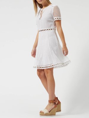 Michael Kors Lace Combo Dress