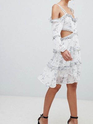 Glamorous Cold Shoulder Dress