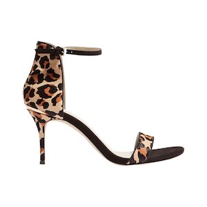 Karen Millen Leopard Print Stiletto Sandals