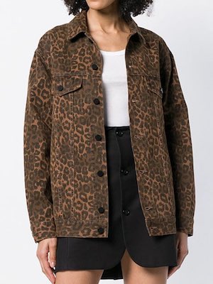 Women's Alexander Wang Leopard Print Jacket