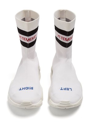 Vetements x Reebok High Top Sock Trainers