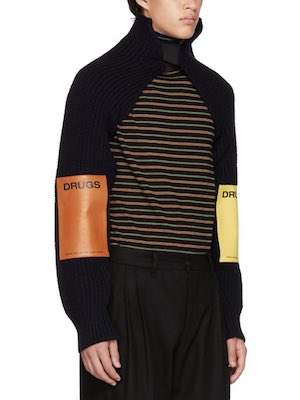 Raf Simons Wool Arm Warmers