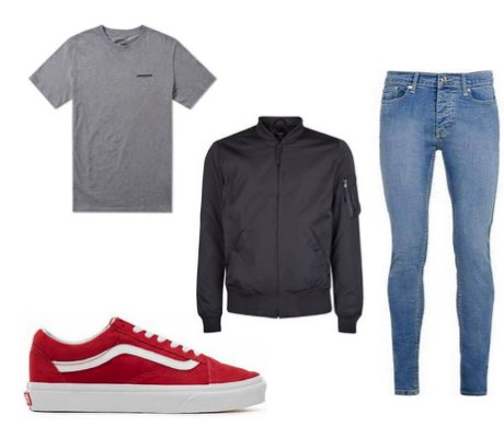 what to wear with black vans