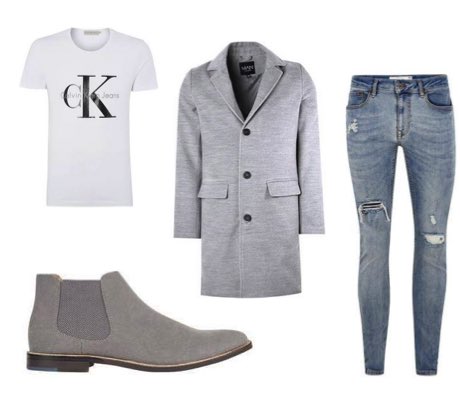 grey suede shoes mens outfit