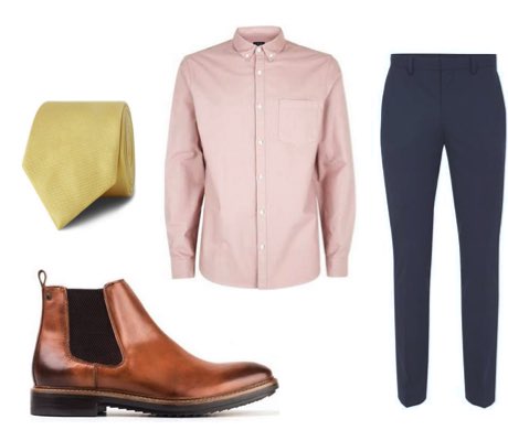 tan chelsea boots outfit mens