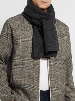 Men's Norse Projects Brushed Merino Wool Scarf