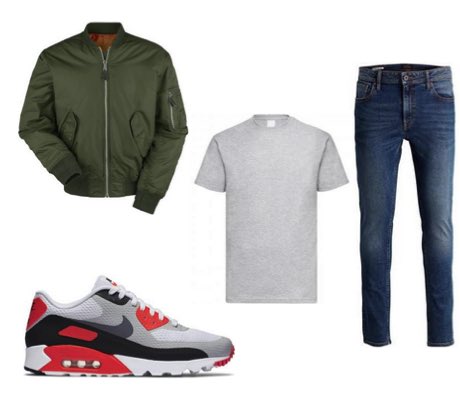 nike air max 90 mens outfit