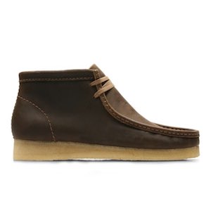 Men's Clarks Beeswax Wallabee Boots