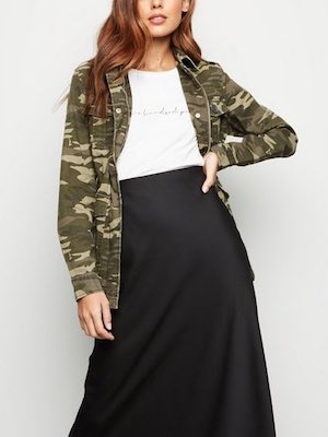 Women's New Look Camo Utility Jacket