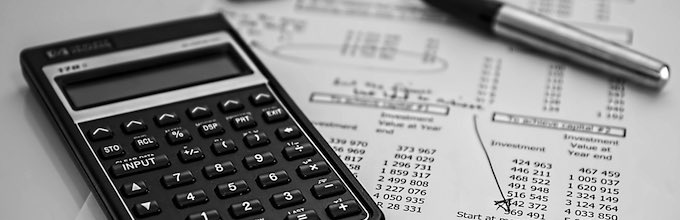 Woman Budgeting for Boxing Day Sales