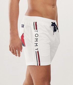 Tommy Hilfiger Side Logo Swim Shorts