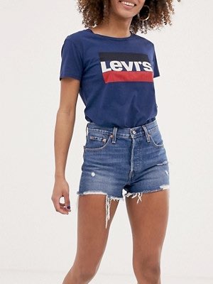 Women's Levi's High-Rise Denim Shorts