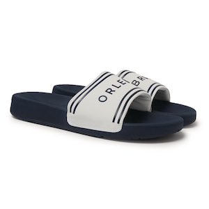 Men's Orlebar Brown Embossed Sliders