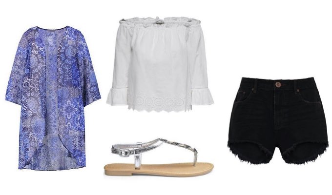 Women's Kimono Festival Outfit Idea