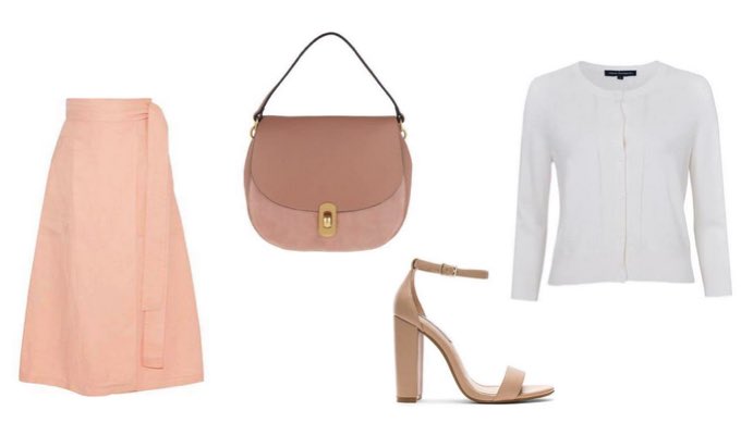 Women's Spring Separates Wedding Guest Outfit Idea