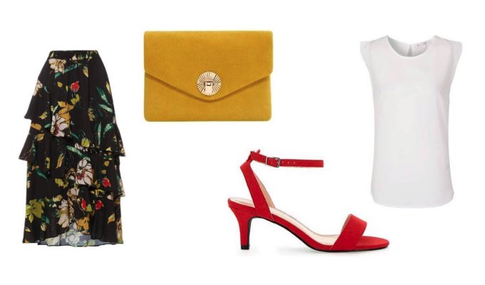 Women's Summer Separates Wedding Guest Outfit Idea