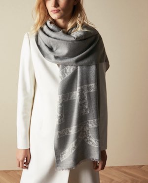 Women's Ted Baker Snakita Oversized Scarf