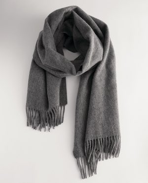 Women's & Other Stories Wool Blanket Scarf