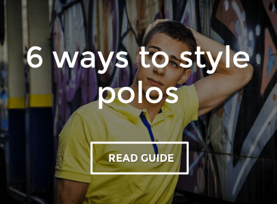 How to style men's polo shirts