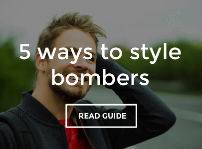 5 ways to style men's bomber jackets