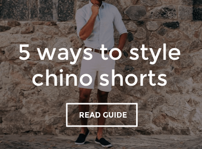 Men's Chino Shorts Style Guide