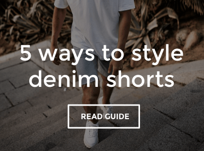 Men's Denim Shorts Style Guide